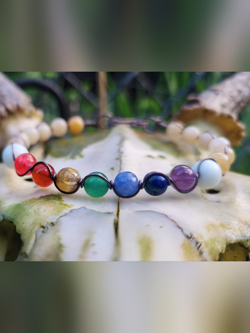 Handcrafted Bohemian Chakra Bracelet